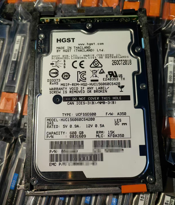 EMC D3-2S15-600 D3-2S10-600 600G HDD Capacidade 005051608 005051606 005053479 005053480